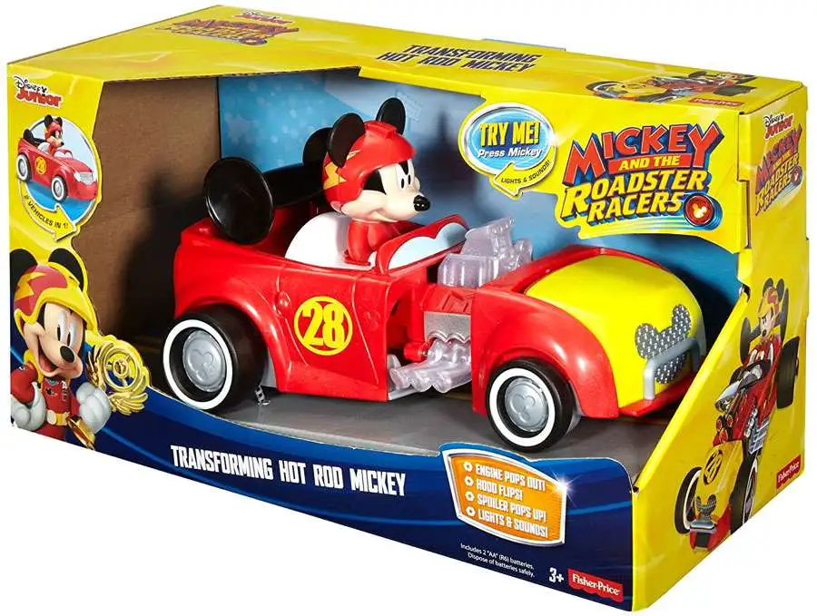 Fisher-Price Disney Mickey & the Roadster Racers Hot Rod Vehicles 10 Pack 