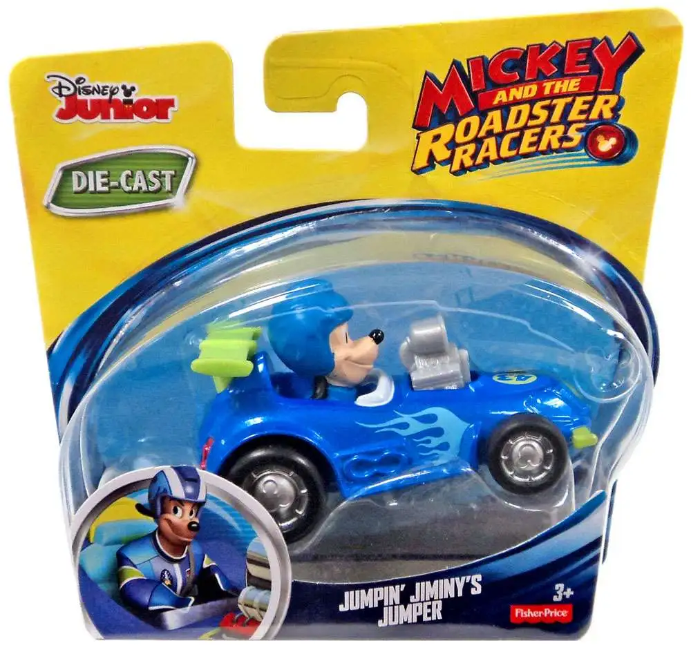 Fisher Price Disney Mickey & Roadster Racers Jumpin' Jiminy's Jumper Diecast Vehicle