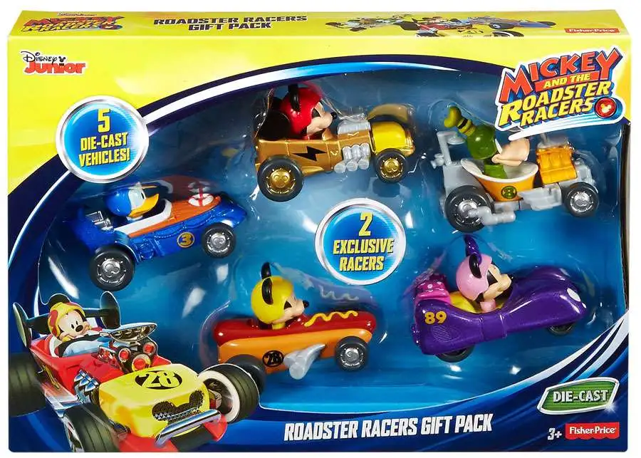 Disney Mickey and The Roadster Racers Minnie Pink Thunder Die Cast for sale online Fisher 