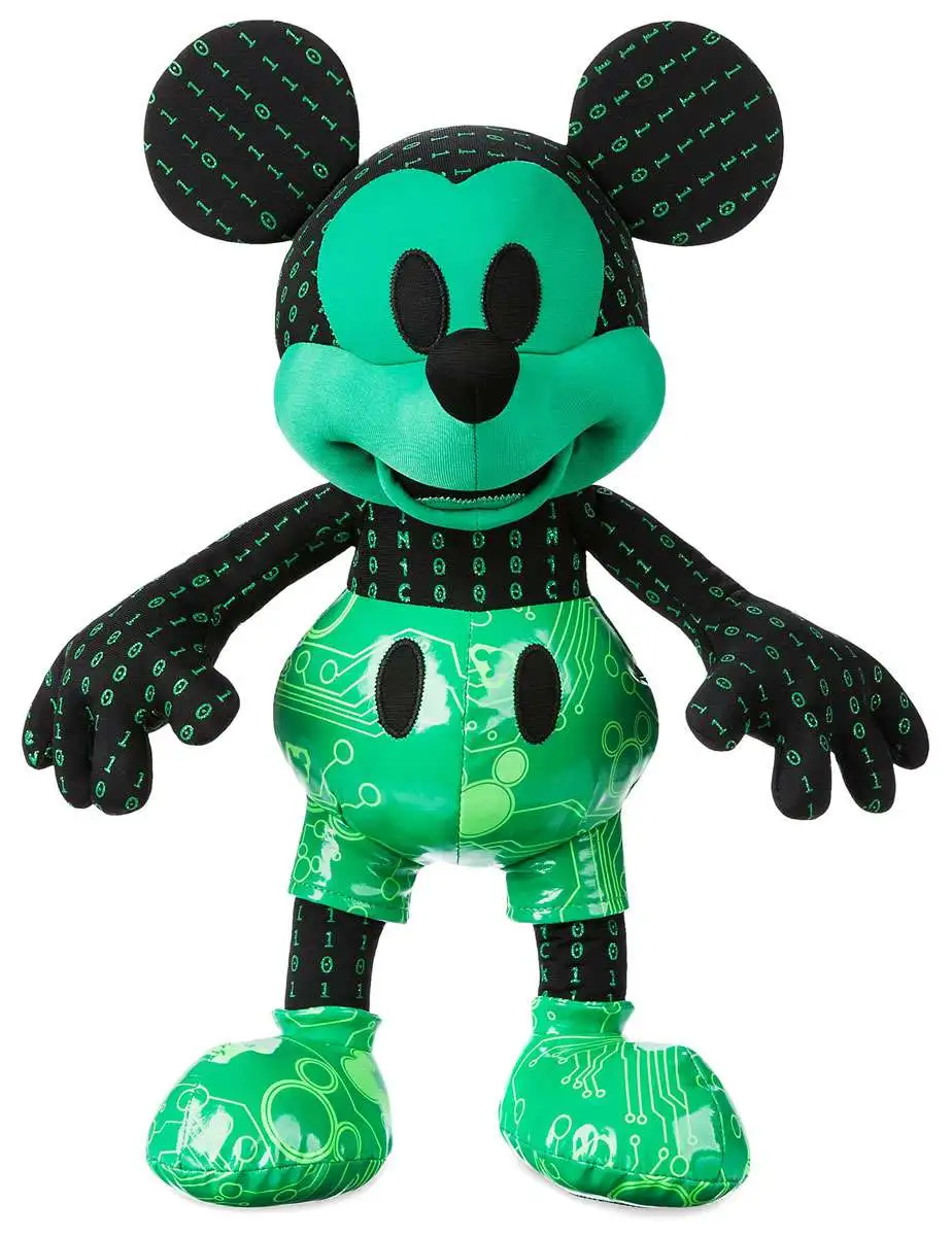 Disney Mickey Mouse Memories Mickey Mouse Exclusive 15 Plush Binary Print ToyWiz