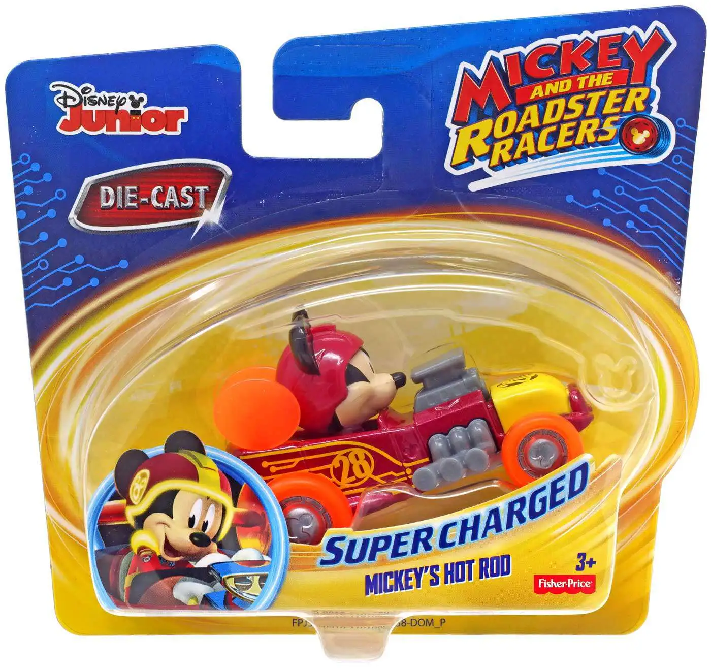 Fisher-price Disney Mickey y la Roadster Racers-Mickey 's Hot Rod!!! 