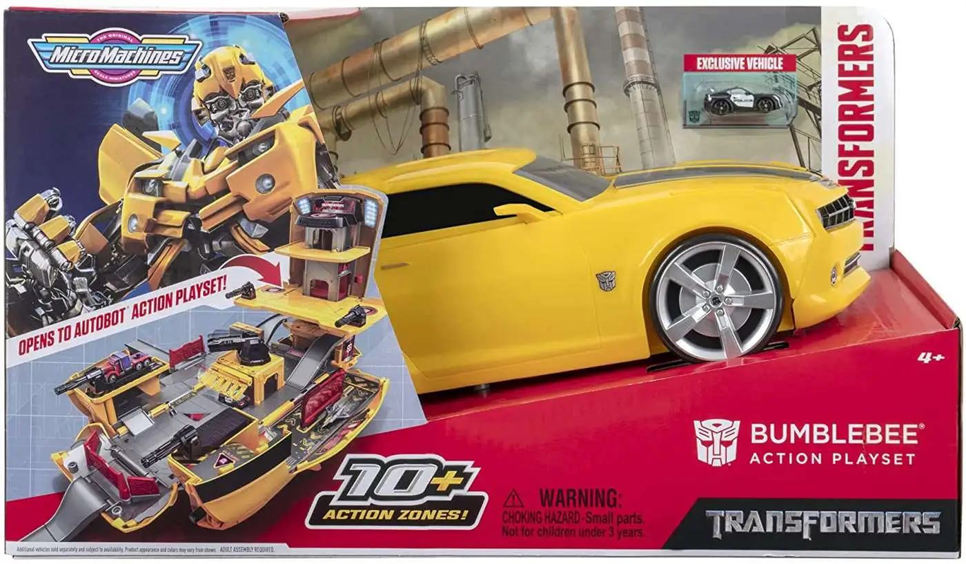 Micro Machines Transformers Bumblebee Action Playset
