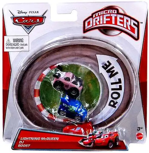 Disney / Pixar Cars Micro Drifters Lightning McQueen, DJ & Boost Mini Cars