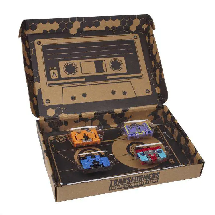 Transformers Generations Selects Micromaster Spy Patrol Elite Command Unit Micromaster Action Figure 4-Pack Set