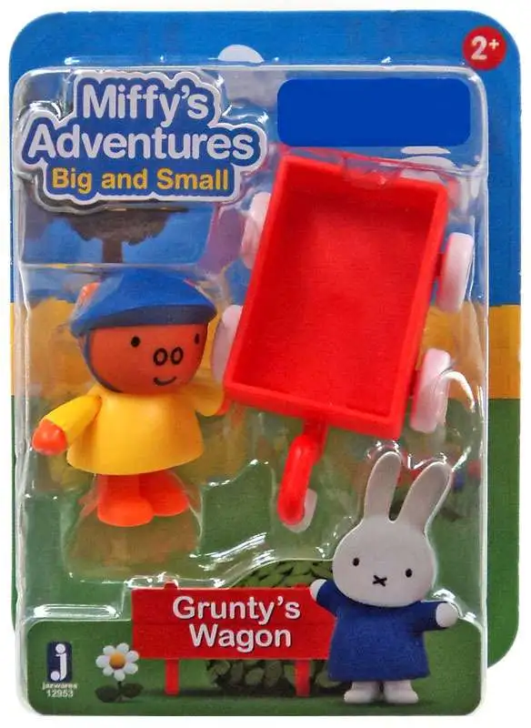 Miffys Adventures Big Small Gruntys Wagon Exclusive Figure Damaged