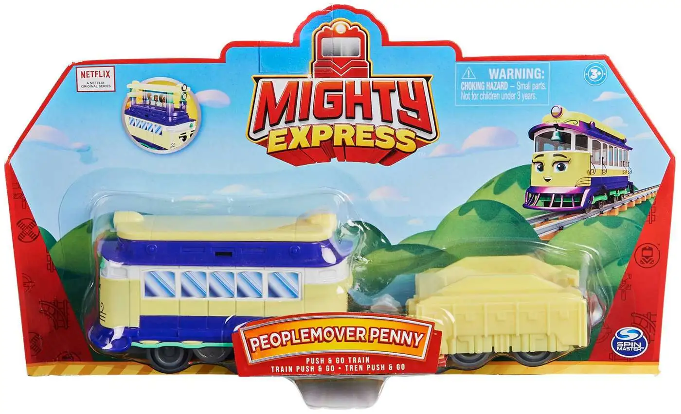 Mighty Express Push & Go Peoplemover Penny Vehicle