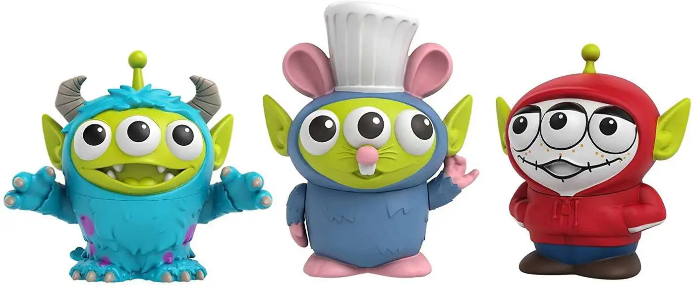 Disney / Pixar Toy Story Alien Remix Miguel, Sulley & Remy Exclusive 3-Inch Mini Figure 3-Pack [Damaged Package]