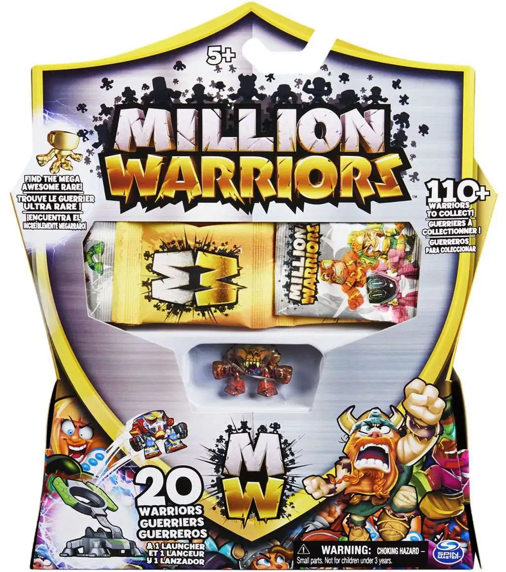 Million Warriors Mystery Mini Figure 20-Pack