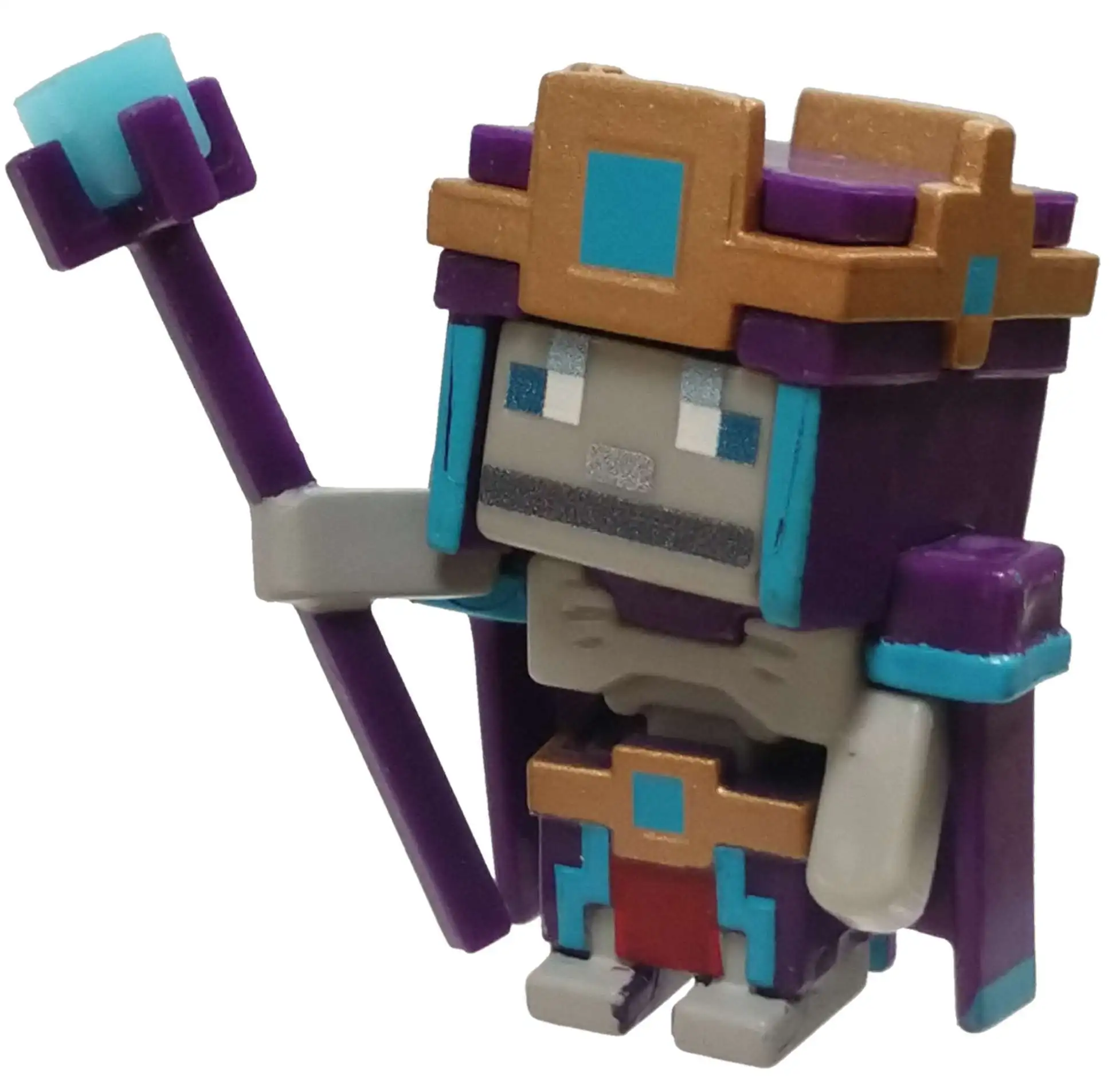 Minecraft Dungeons Series 20 Skeleton Necromancer Mini Figure Loose Mattel Toys ToyWiz