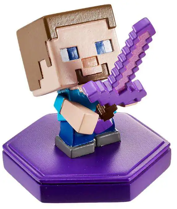 Minecraft Earth Attacking Steve Mini Figure [Loose]