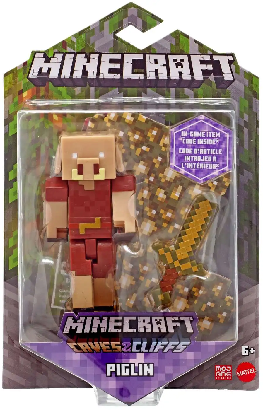 Minecraft Caves & Cliffs Action Figure Playset includes Accessories Various Desi 