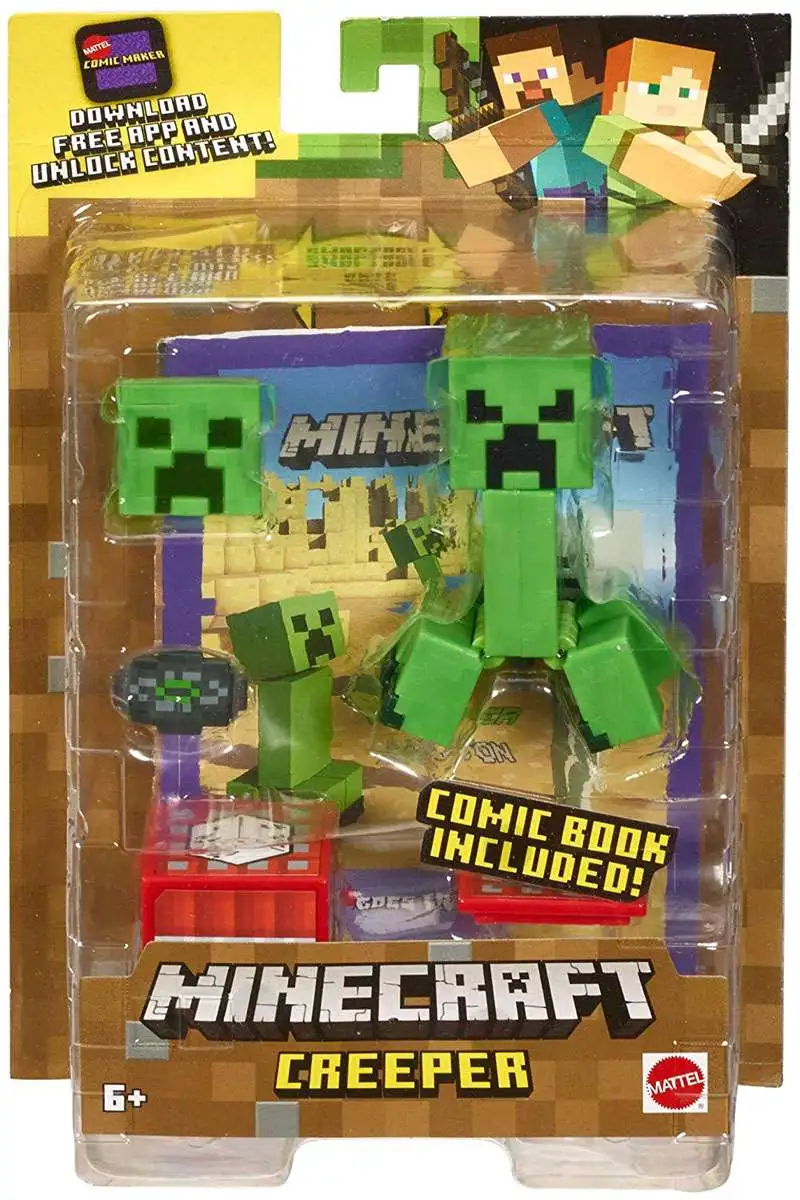 Minecraft Creeper Action Figure (3.25)