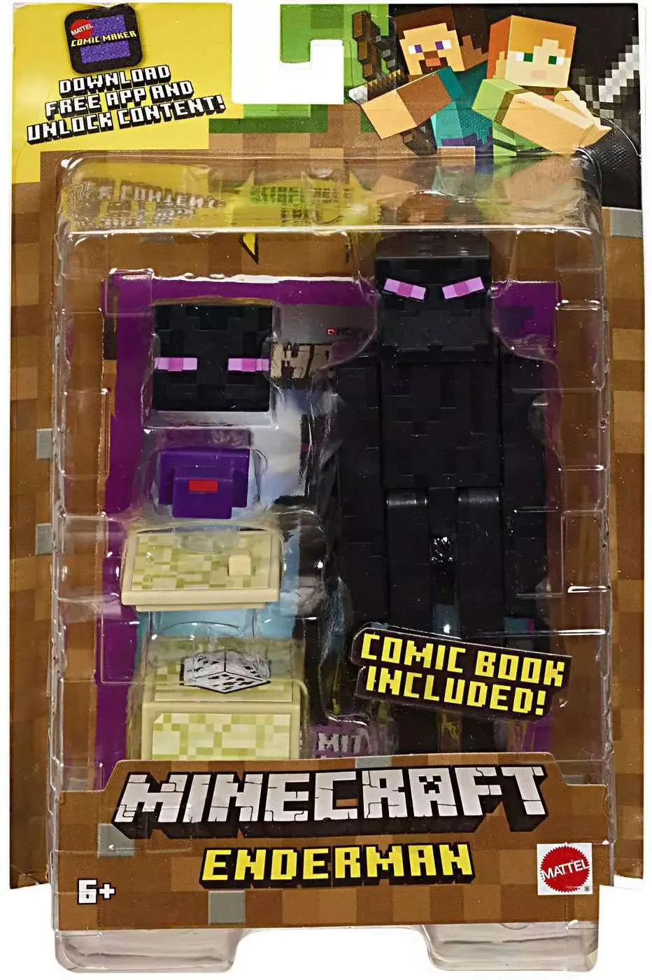 Minecraft Core Enderman Figure Pack 
