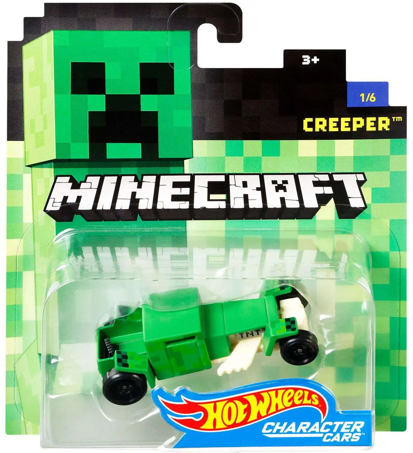 Creeper 2020 Minecraft Character Cars Hot Wheels Gaming