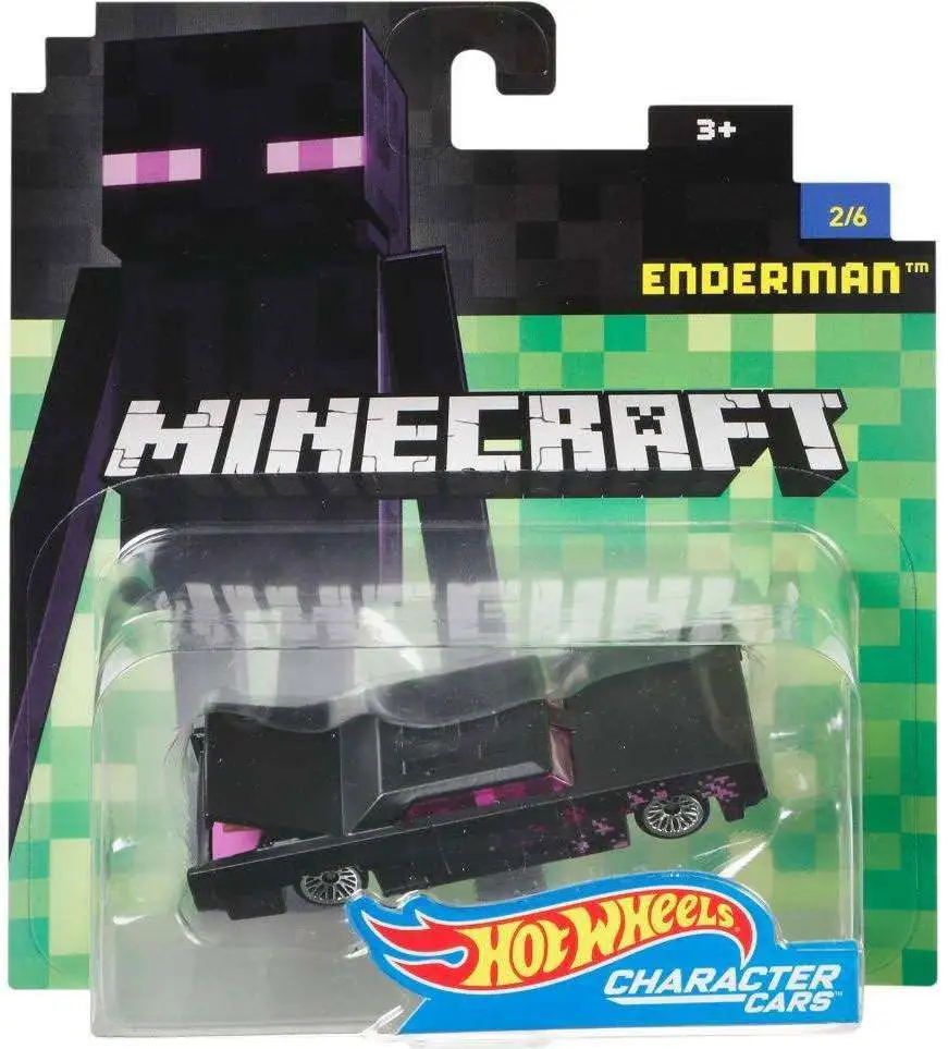 Hot Wheels Minecraft Character Cars 2/8 Enderman 