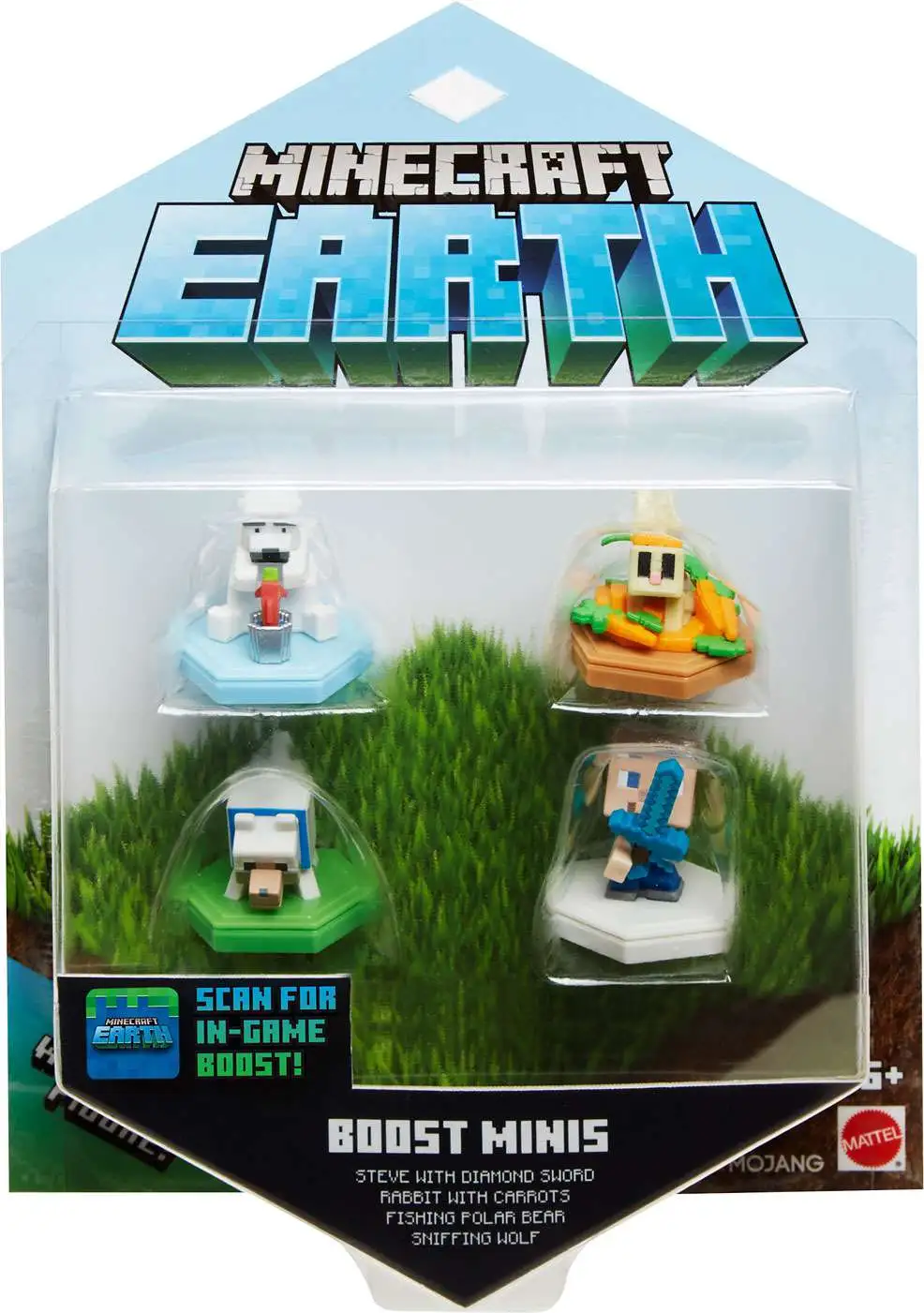 MINECRAFT Earth BOOST MINI FIGURES 2-PACK (Bundle of 2)