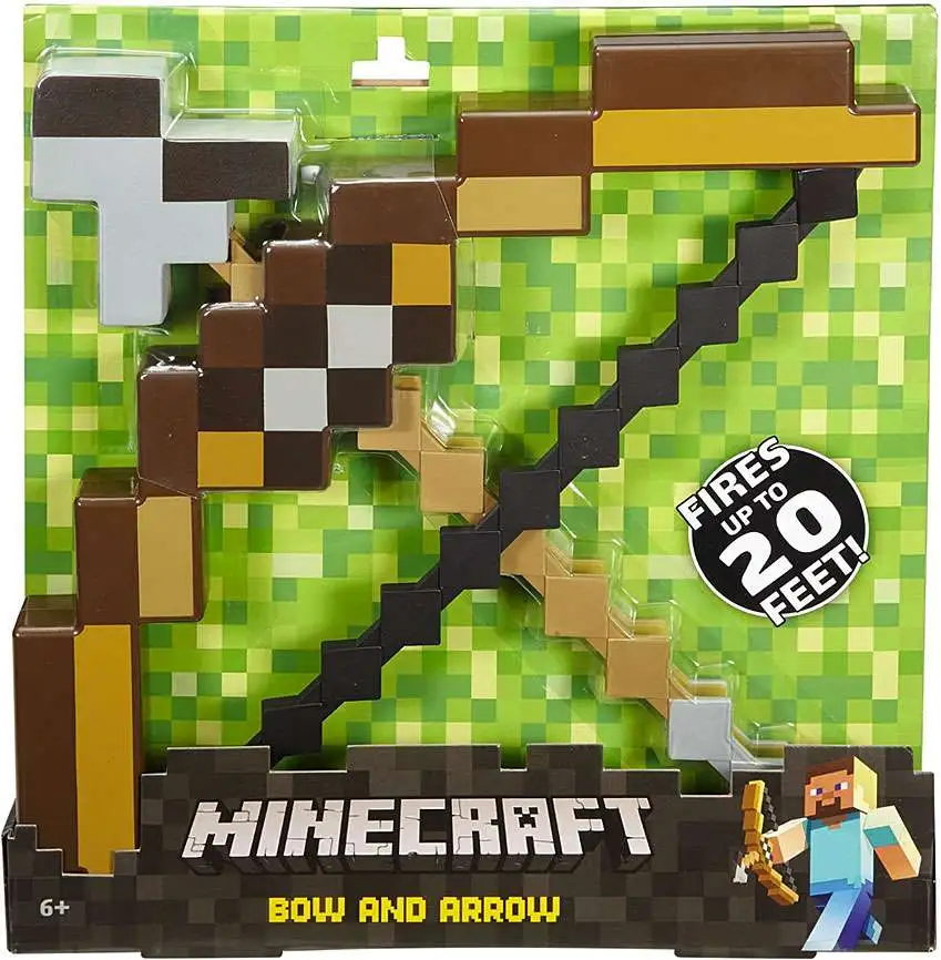 Minecraft Enchanted Bow & Arrow Roleplay Toy 