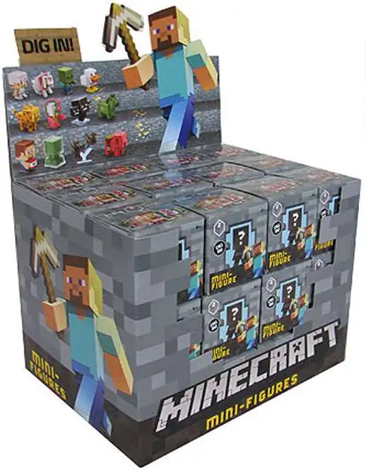 Minecraft Minifigure Stone Series 2 Mystery Minis Ocelot Figure NEW 