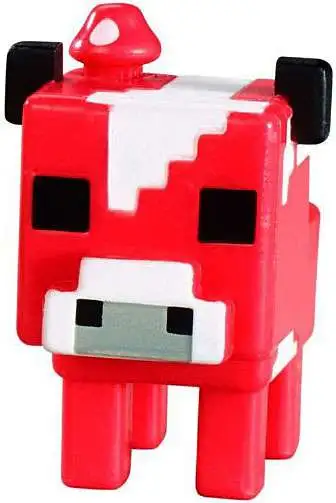 Loose Minecraft Hangers Series 1 Cow 3-Inch Keychain 
