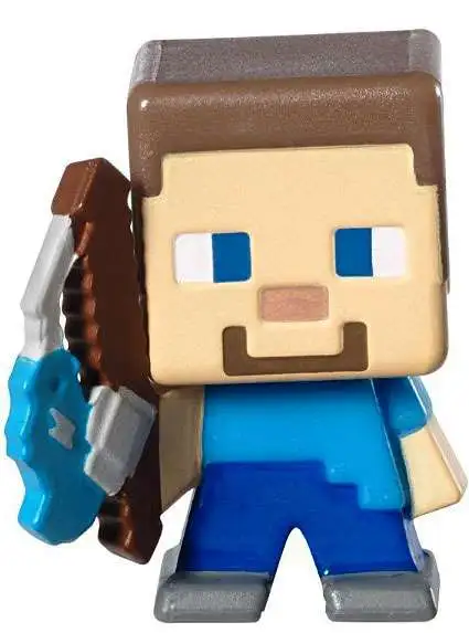 Minecraft Stone Series 2 Fishing Steve 1-Inch Mini Figure [Loose]