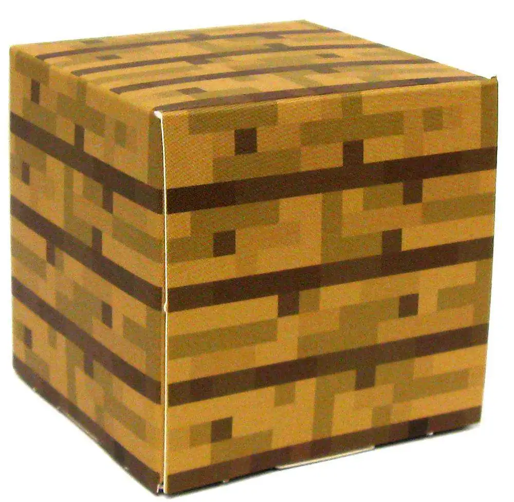 Paper Craft Minecraft Jazwares Papercraft Wooden Plank Block