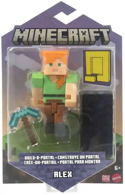 Minecraft Build-A-Portal Alex Action Figure