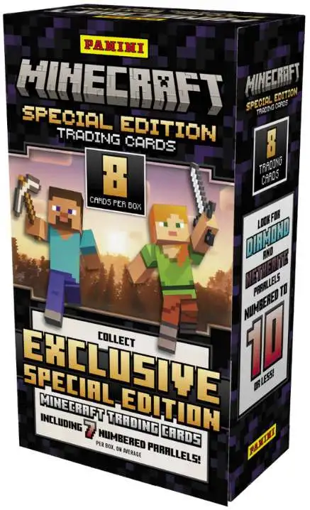 Minecraft Panini 2025 Special Edition Trading Card HOBBY Box - ToyWiz