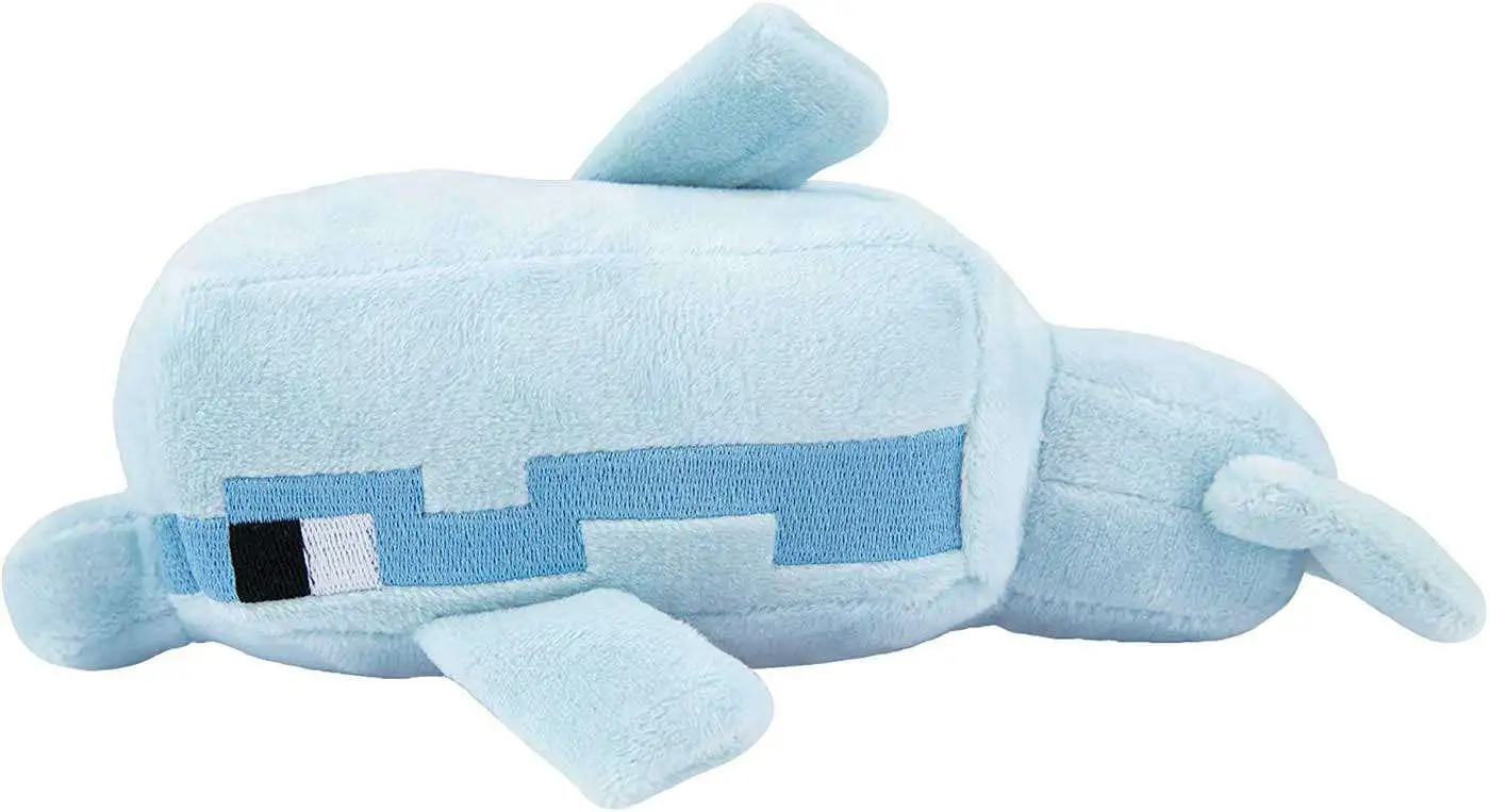 Minecraft Happy Explorer Dolphin 8 Plush Jinx - ToyWiz