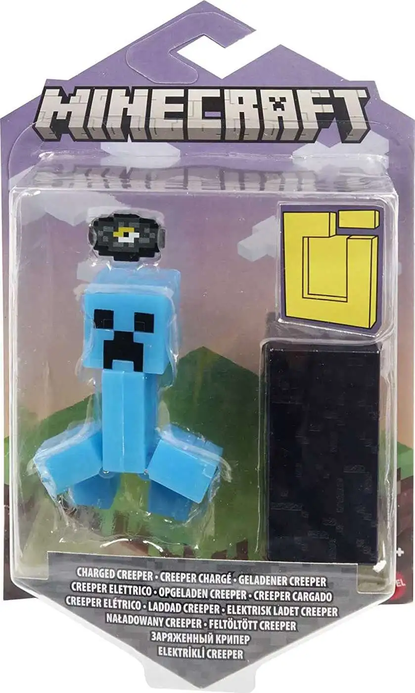 Minecraft Mini Figures 3-Pack - Potion Witch, Exploding Creeper