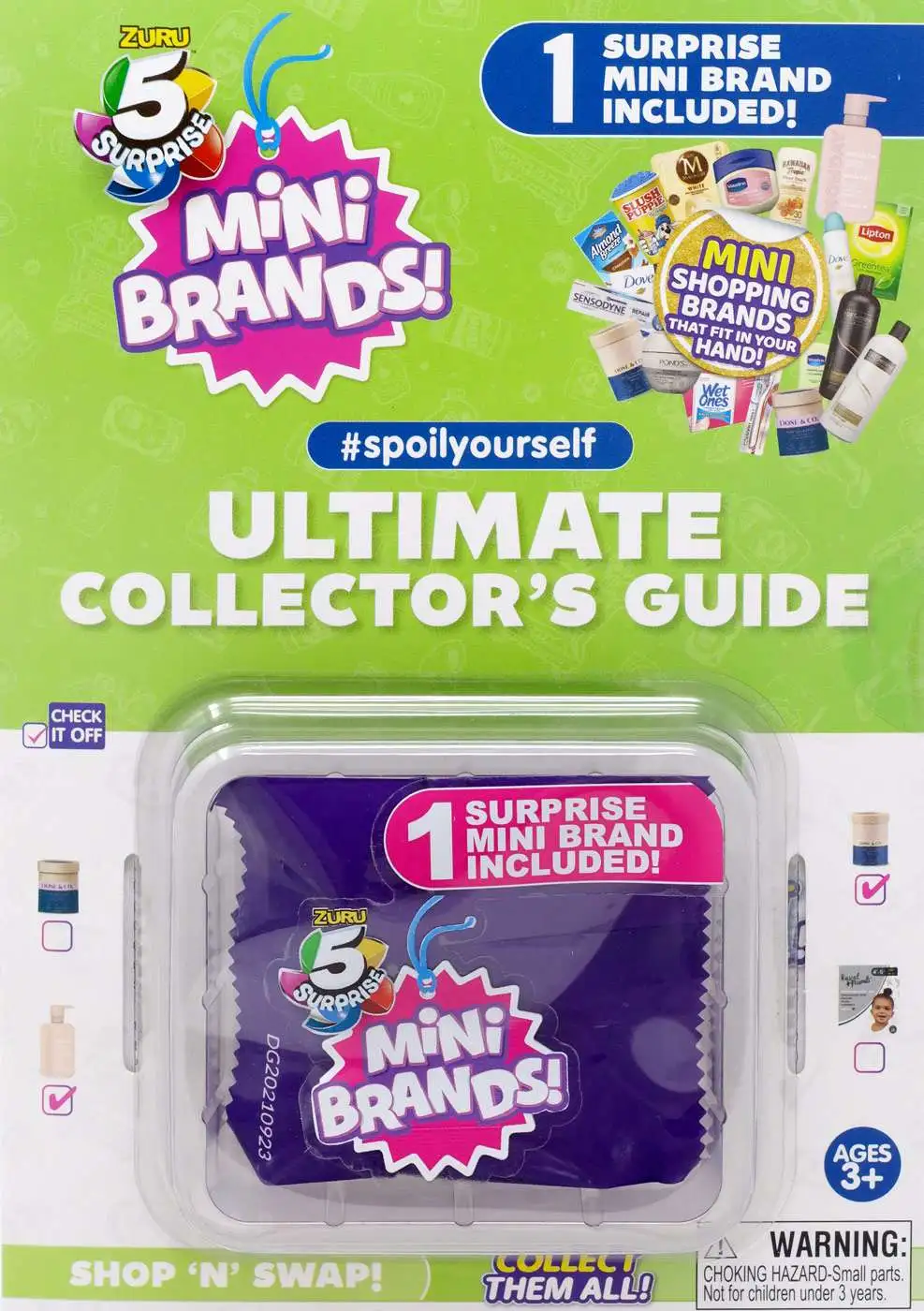5 Surprise Mini Brands Ultimate Collector Guide Mystery Pack