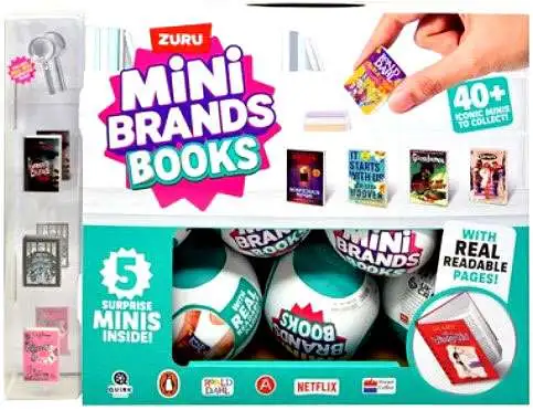 Zuru™ 5 Surprise™ Books Mini Brands! Blind Bag - Styles Vary