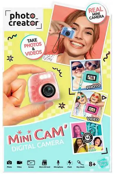 Photo Creator INSTANT MINI Cam Digital Camera [Orange]