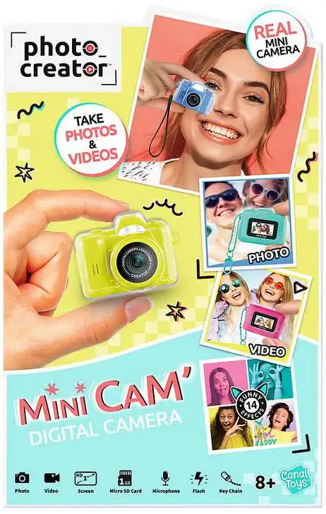 Photo Creator PRO MINI Cam Digital Camera [Yellow]