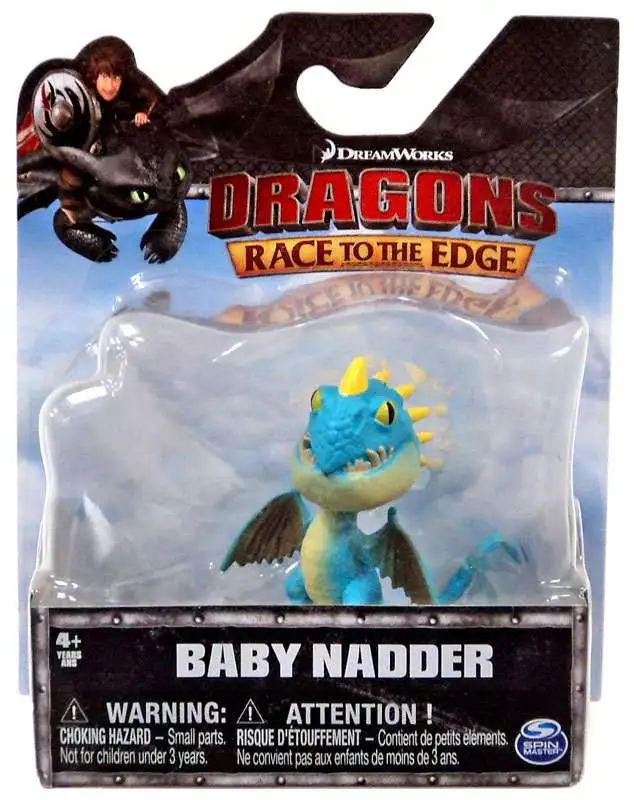 How to Train Your Dragon Race to the Edge Baby Nadder 3-Inch Mini Figure