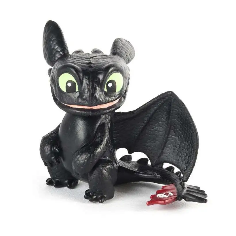 How to Train Your Dragon Dragons Mini Dragons Toothless 3 Mini Figure ...