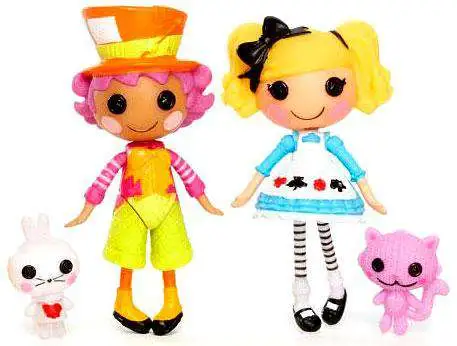Wacky Hatter & Alice in Lalaloopsyland Mini Figure 2-Pack