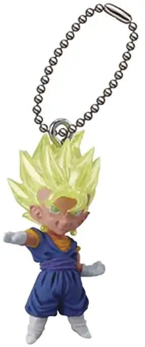 Dragon Ball Super UDM Mini Mascot Collection Super Saiyan Vegito 2.5-Inch Keychain [Loose]