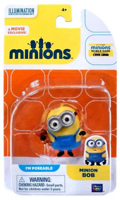 Despicable Me Minions Movie Minion Bob Action FIgure