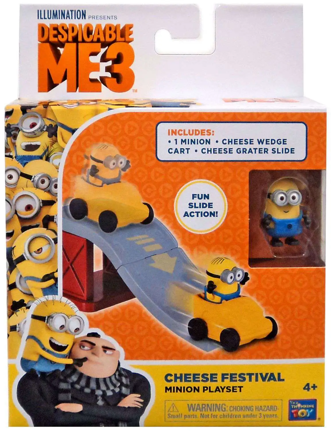 Despicable Me 2 Dr. Nefario 3 Action Figure Think Way - ToyWiz