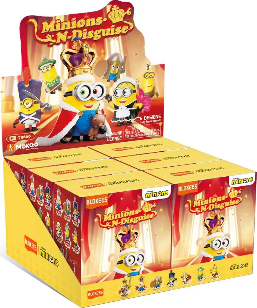 Mokoo Minions N Disguise Mystery Box [6 Packs]