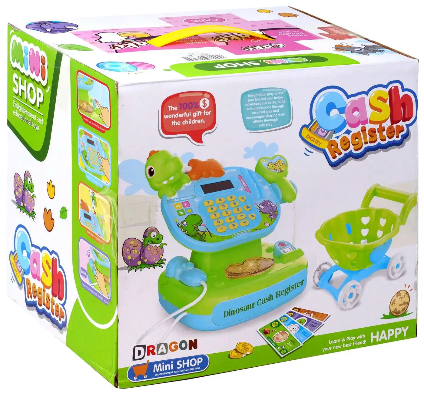 Mini SHOP Dinosaur Cash Register