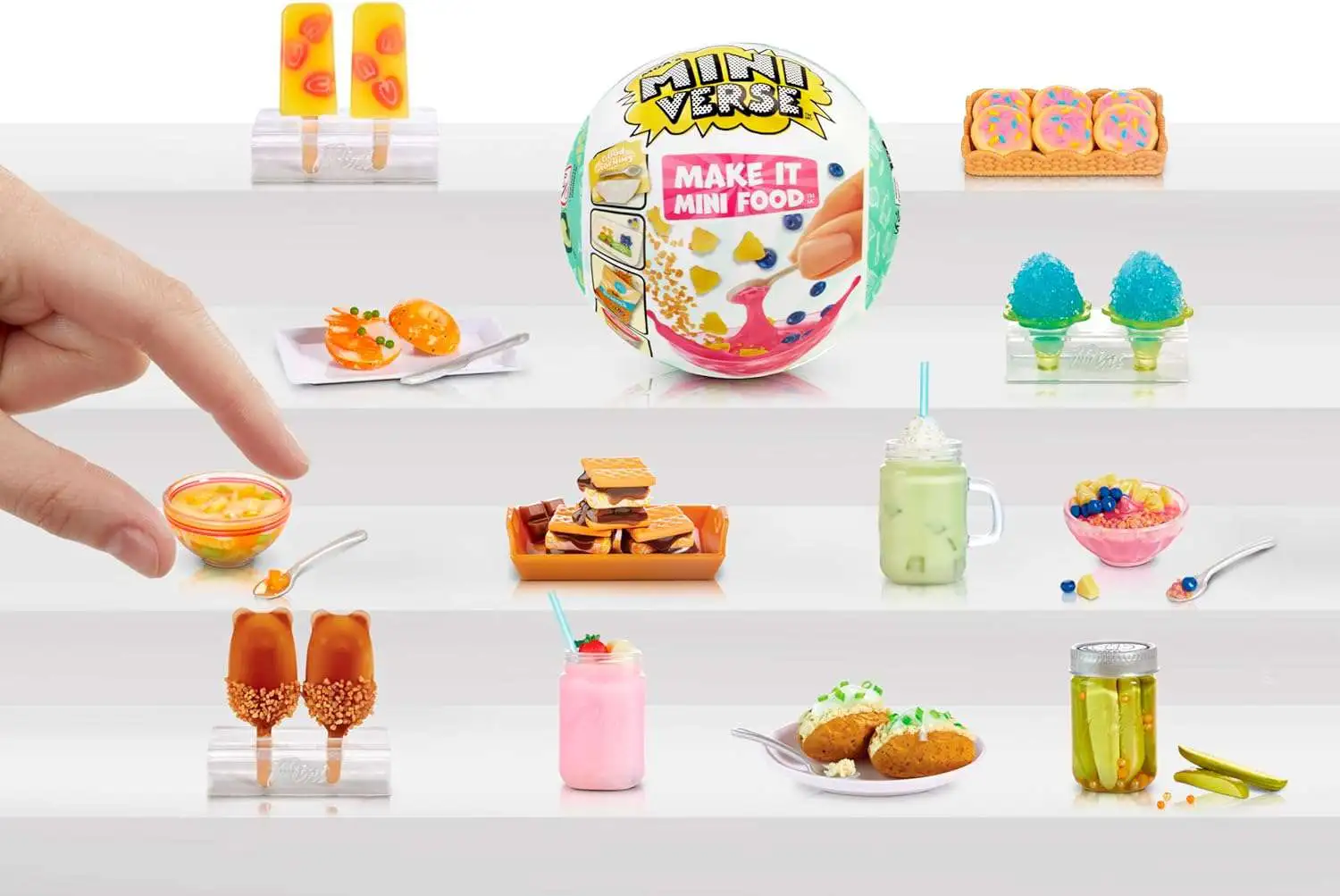 Miniverse Make It Mini Food Ice Cream Social Exclusive Playset NOT EDIBLE  MGA Entertainment - ToyWiz