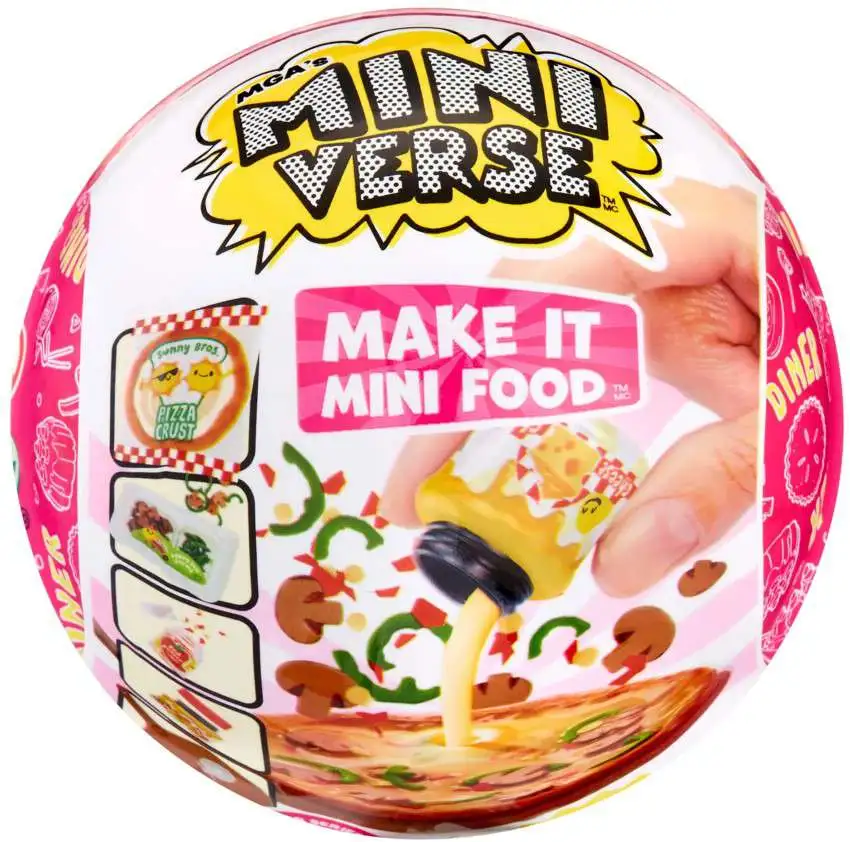 Miniverse Make It Mini Food DINER Series 2 Mystery Pack [NOT EDIBLE!]