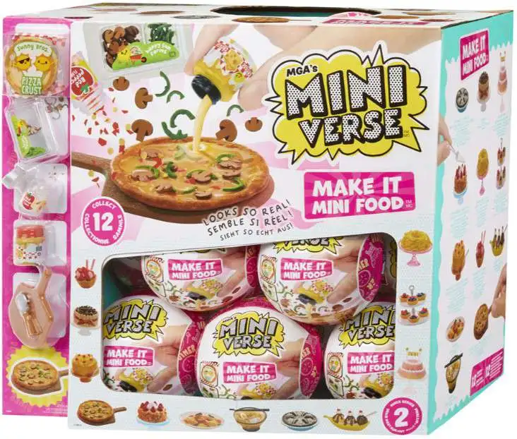 Miniverse Make It Mini Food DINER HOLIDAY Mystery Box 18 Packs MGA  Entertainment - ToyWiz