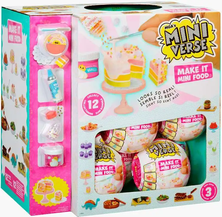 Miniverse Make It Mini Food DINER Series 3 Wave B Mystery Box [15 Packs]