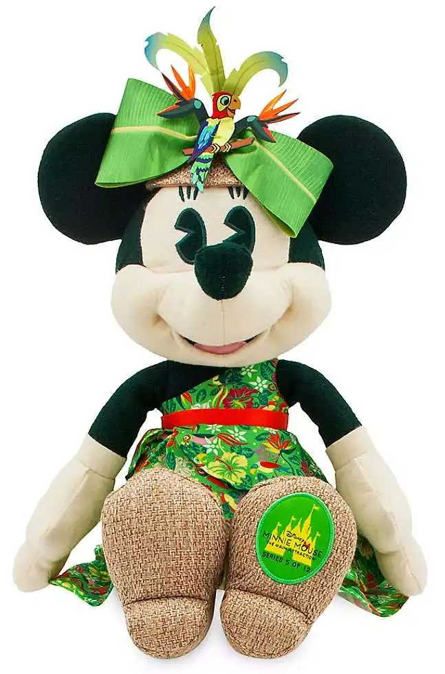 Disney Minnie Mouse the Main Attraction Minnie Mouse Exclusive 18 Plush  Enchanted Tiki Room - ToyWiz