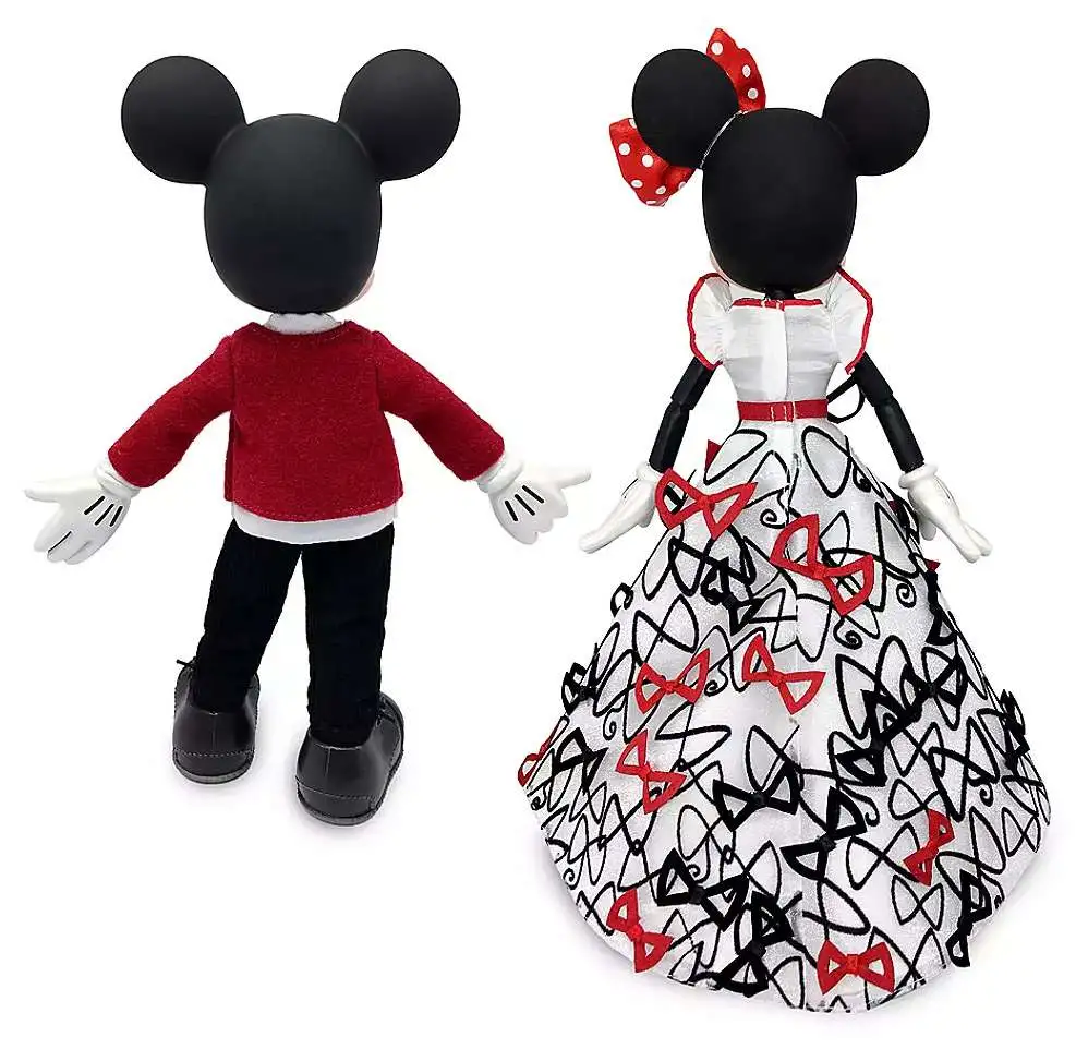 Disney Mickey & Minnie Mouse Sweethearts Exclusive 11-Inch Doll Set