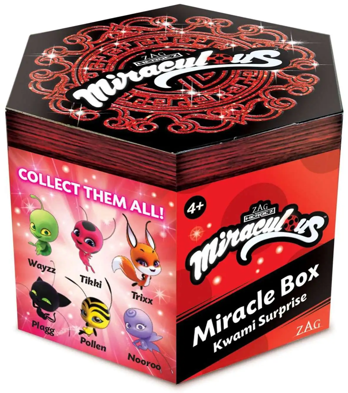 IN STOCK! Miraculous Ladybug Miracle Box Surprise Mini Figure Kwami