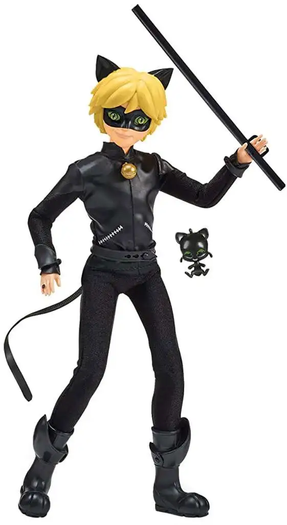 Miraculous Zag Heroez Cat Noir 11-Inch Fashion Doll [No Package]