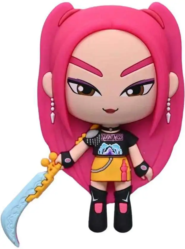 KPop Demon Hunters Mira 2.5-Inch 3D Foam Collectible Magnet